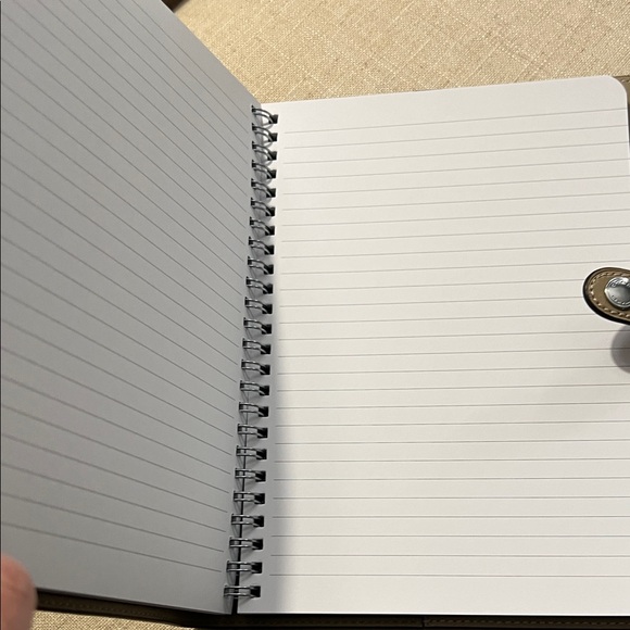 Coach Lemon Patterned notebook with Button Closure - Picture 4 of 5